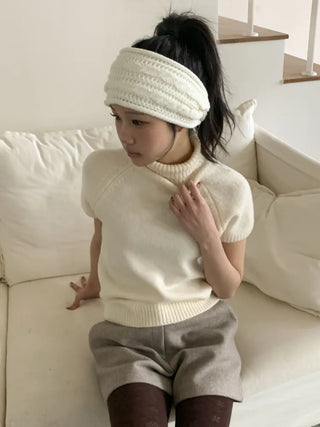 Popular Best-Selling Thick Cable Knit Wide Hairband Collection