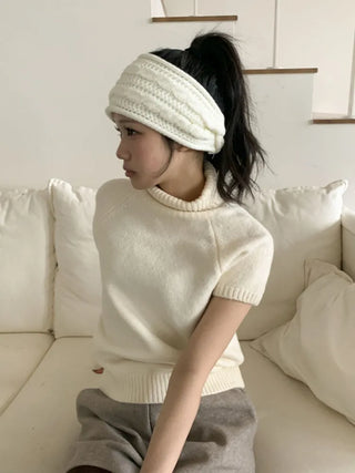 Popular Best-Selling Thick Cable Knit Wide Hairband Collection