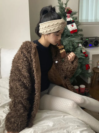 Popular Best-Selling Thick Cable Knit Wide Hairband Collection