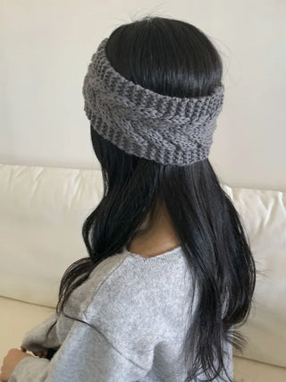 Popular Best-Selling Thick Cable Knit Wide Hairband Collection