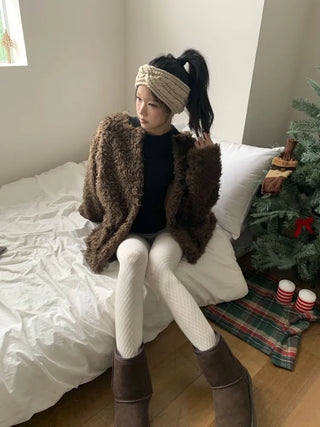 Popular Best-Selling Thick Cable Knit Wide Hairband Collection