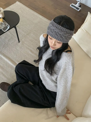 Popular Best-Selling Thick Cable Knit Wide Hairband Collection