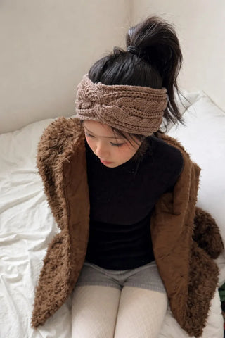Popular Best-Selling Thick Cable Knit Wide Hairband Collection
