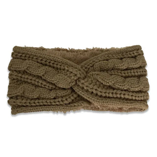 Popular Best-Selling Thick Cable Knit Wide Hairband Collection