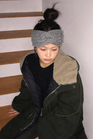 Popular Best-Selling Thick Cable Knit Wide Hairband Collection