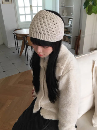 Popular Best-Selling Thick Cable Knit Wide Hairband Collection
