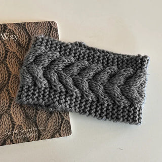 Popular Best-Selling Thick Cable Knit Wide Hairband Collection