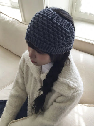 Popular Best-Selling Thick Cable Knit Wide Hairband Collection