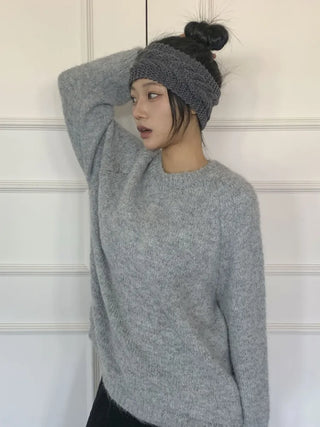 Popular Best-Selling Thick Cable Knit Wide Hairband Collection