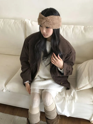 Popular Best-Selling Thick Cable Knit Wide Hairband Collection