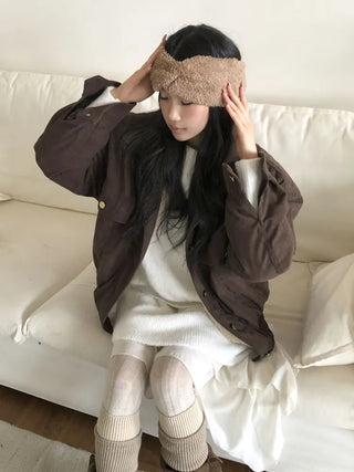 Popular Best-Selling Thick Cable Knit Wide Hairband Collection