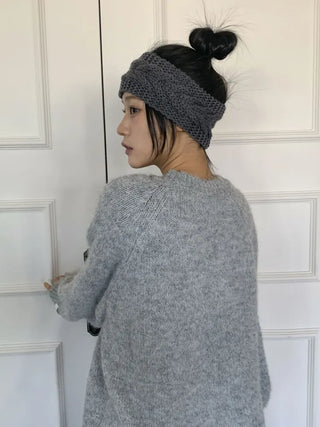 Popular Best-Selling Thick Cable Knit Wide Hairband Collection