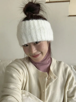 Popular Best-Selling Thick Cable Knit Wide Hairband Collection