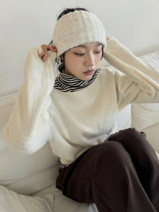 Popular Best-Selling Thick Cable Knit Wide Hairband Collection