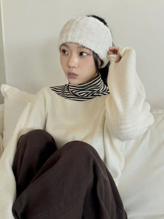 Popular Best-Selling Thick Cable Knit Wide Hairband Collection