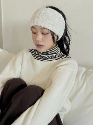 Popular Best-Selling Thick Cable Knit Wide Hairband Collection