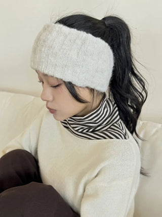 Popular Best-Selling Thick Cable Knit Wide Hairband Collection