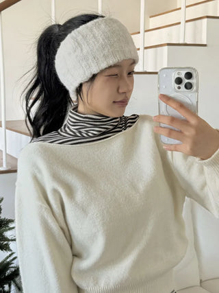 Popular Best-Selling Thick Cable Knit Wide Hairband Collection