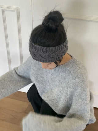 Popular Best-Selling Thick Cable Knit Wide Hairband Collection