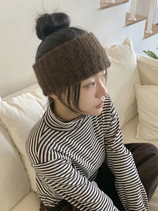 Popular Best-Selling Thick Cable Knit Wide Hairband Collection
