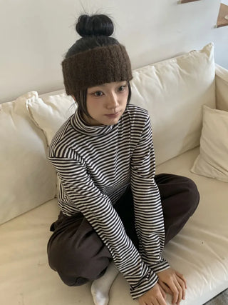Popular Best-Selling Thick Cable Knit Wide Hairband Collection