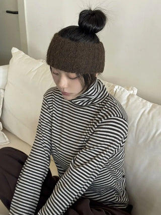 Popular Best-Selling Thick Cable Knit Wide Hairband Collection