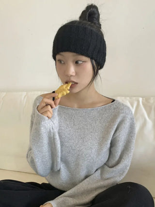 Popular Best-Selling Thick Cable Knit Wide Hairband Collection