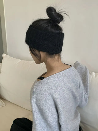 Popular Best-Selling Thick Cable Knit Wide Hairband Collection