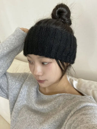 Popular Best-Selling Thick Cable Knit Wide Hairband Collection