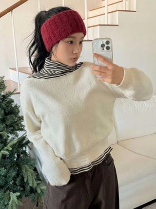 Popular Best-Selling Thick Cable Knit Wide Hairband Collection