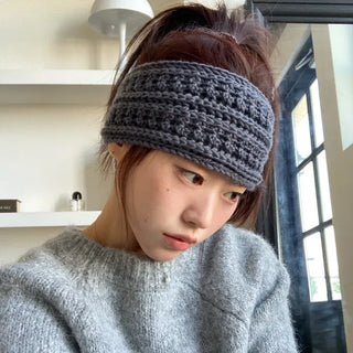Popular Best-Selling Thick Cable Knit Wide Hairband Collection