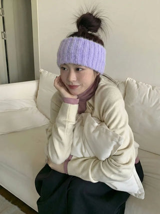 Popular Best-Selling Thick Cable Knit Wide Hairband Collection