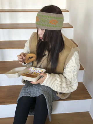 Popular Best-Selling Thick Cable Knit Wide Hairband Collection