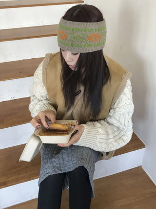 Popular Best-Selling Thick Cable Knit Wide Hairband Collection
