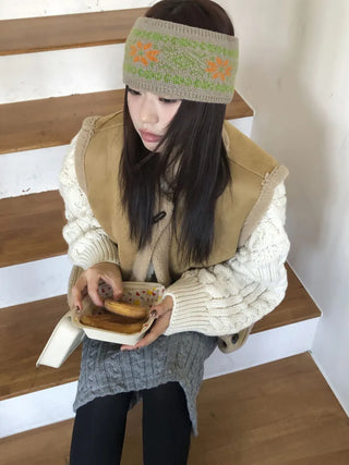 Popular Best-Selling Thick Cable Knit Wide Hairband Collection
