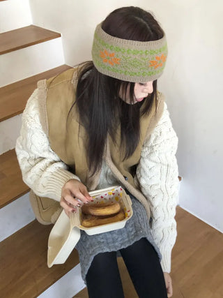 Popular Best-Selling Thick Cable Knit Wide Hairband Collection