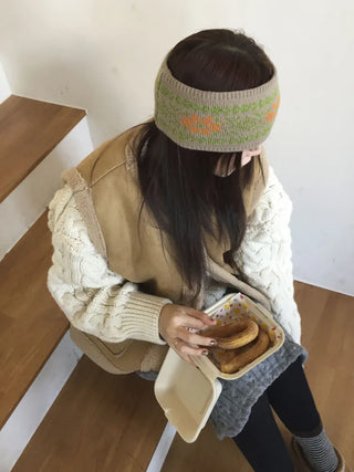 Popular Best-Selling Thick Cable Knit Wide Hairband Collection