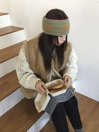 Popular Best-Selling Thick Cable Knit Wide Hairband Collection