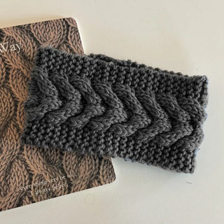 Popular Best-Selling Thick Cable Knit Wide Hairband Collection
