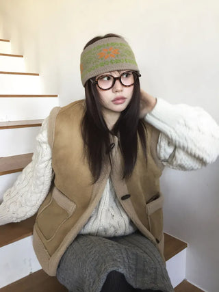 Popular Best-Selling Thick Cable Knit Wide Hairband Collection