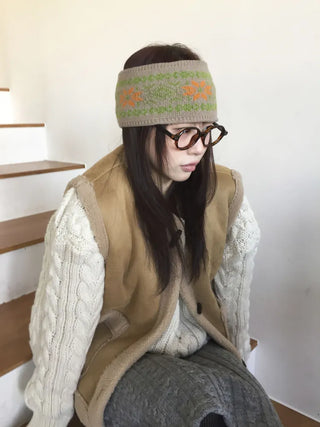Popular Best-Selling Thick Cable Knit Wide Hairband Collection