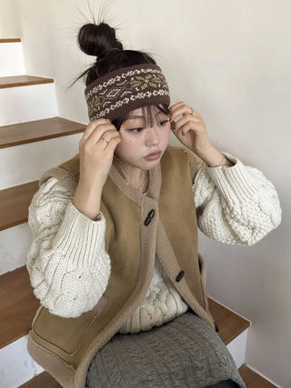 Popular Best-Selling Thick Cable Knit Wide Hairband Collection