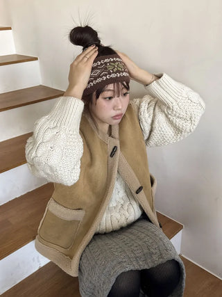Popular Best-Selling Thick Cable Knit Wide Hairband Collection