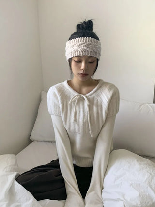 Popular Best-Selling Thick Cable Knit Wide Hairband Collection