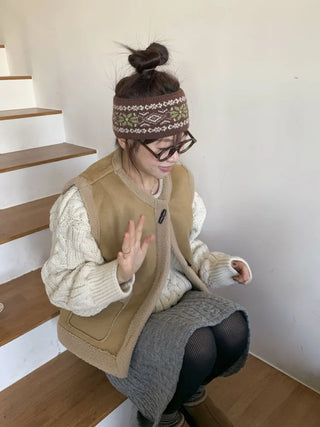 Popular Best-Selling Thick Cable Knit Wide Hairband Collection