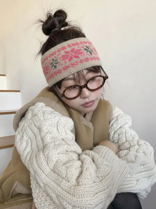 Popular Best-Selling Thick Cable Knit Wide Hairband Collection