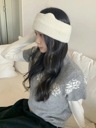 Popular Best-Selling Thick Cable Knit Wide Hairband Collection