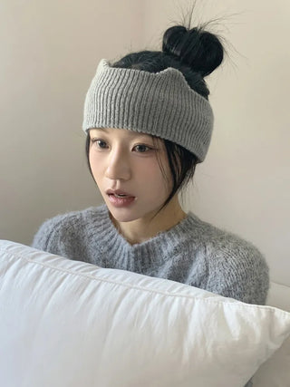 Popular Best-Selling Thick Cable Knit Wide Hairband Collection