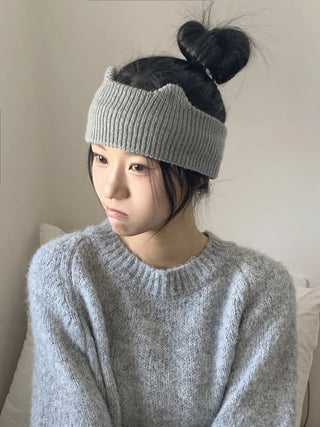 Popular Best-Selling Thick Cable Knit Wide Hairband Collection