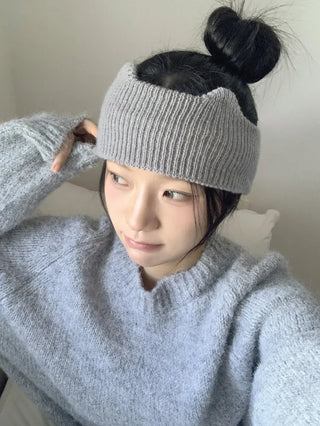 Popular Best-Selling Thick Cable Knit Wide Hairband Collection